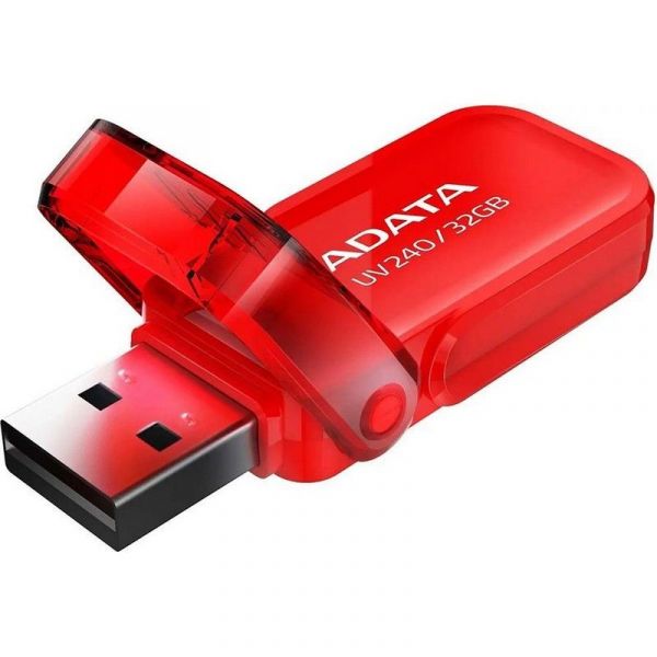 Флешка ADATA UV240 32Гб USB 2.0 32Гб красный