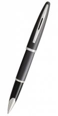 Ручка роллер WATERMAN Carene (S0700500) Grey Charcoal (F) чернила: черный посеребрение