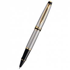 Ручка роллер WATERMAN Expert 3 (S0951980) Steel GT (F) чернила: черный нержавеющая сталь позолота 23К